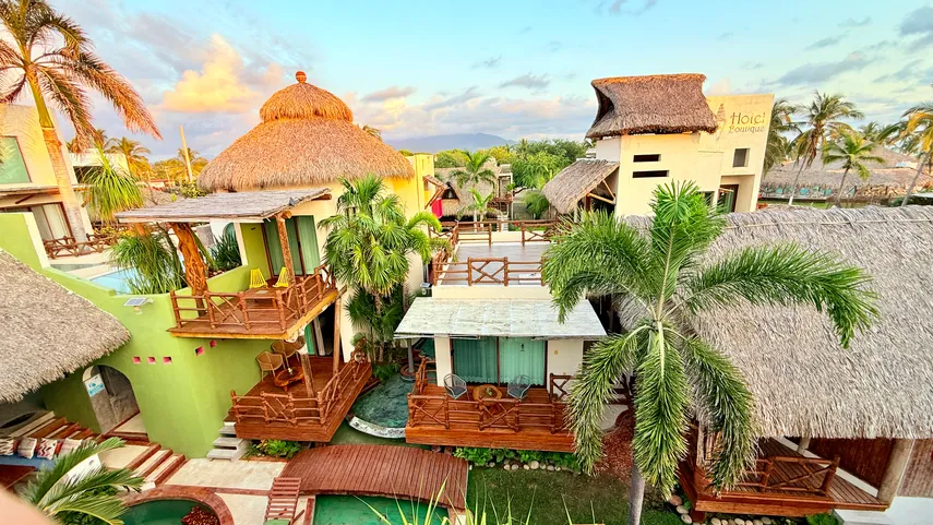 La entrada del AV Hotel Boutique