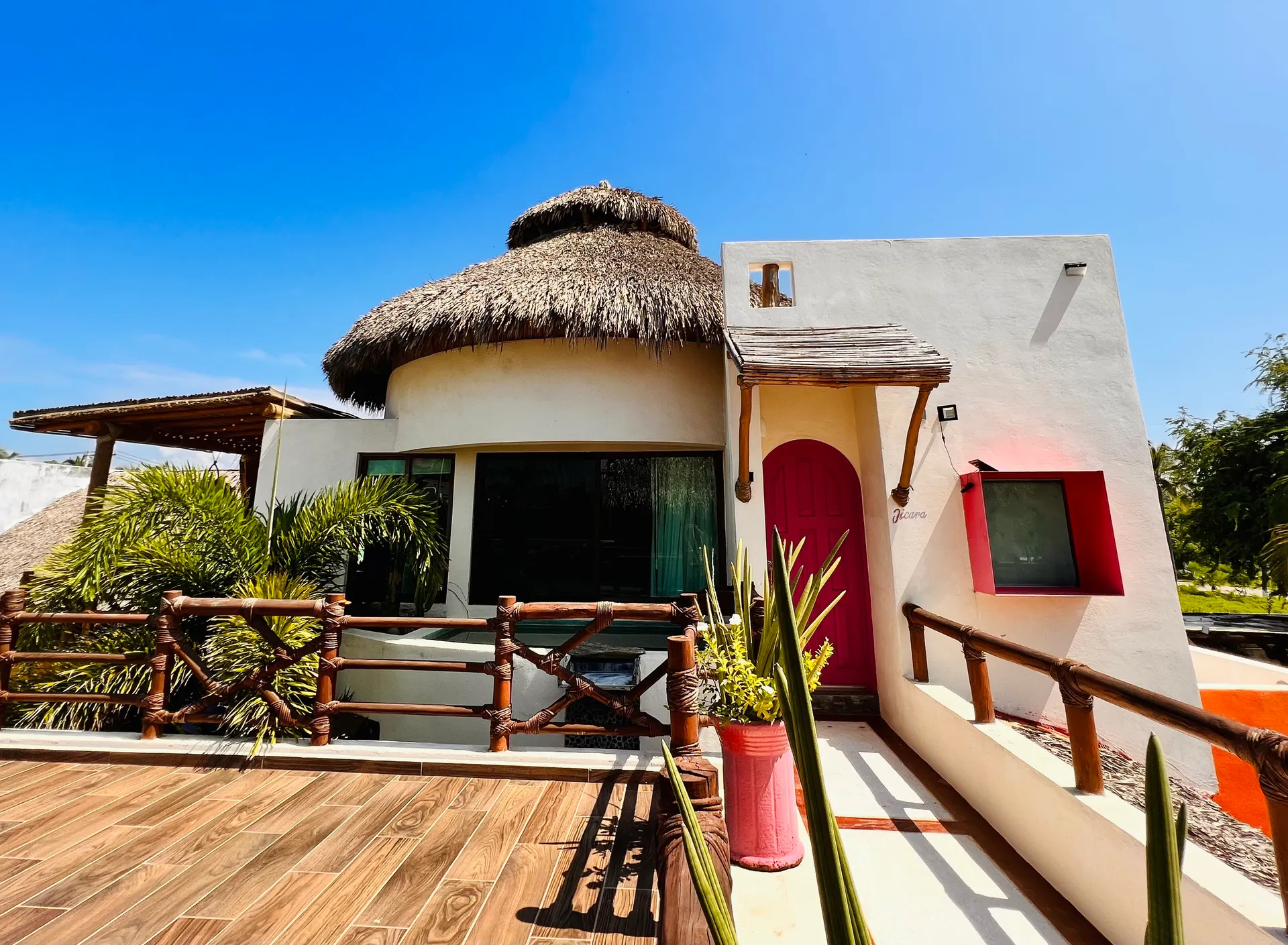 Foto de la recepcion y lobby del hotel