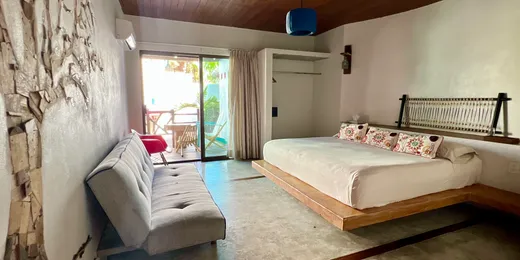 Una de las habitaciones de AV Hotel Boutique
